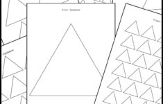 Printable Triangle Templates