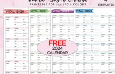 Printable Vital Sign Chart Vital Sign