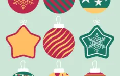 Printable Xmas Decorations