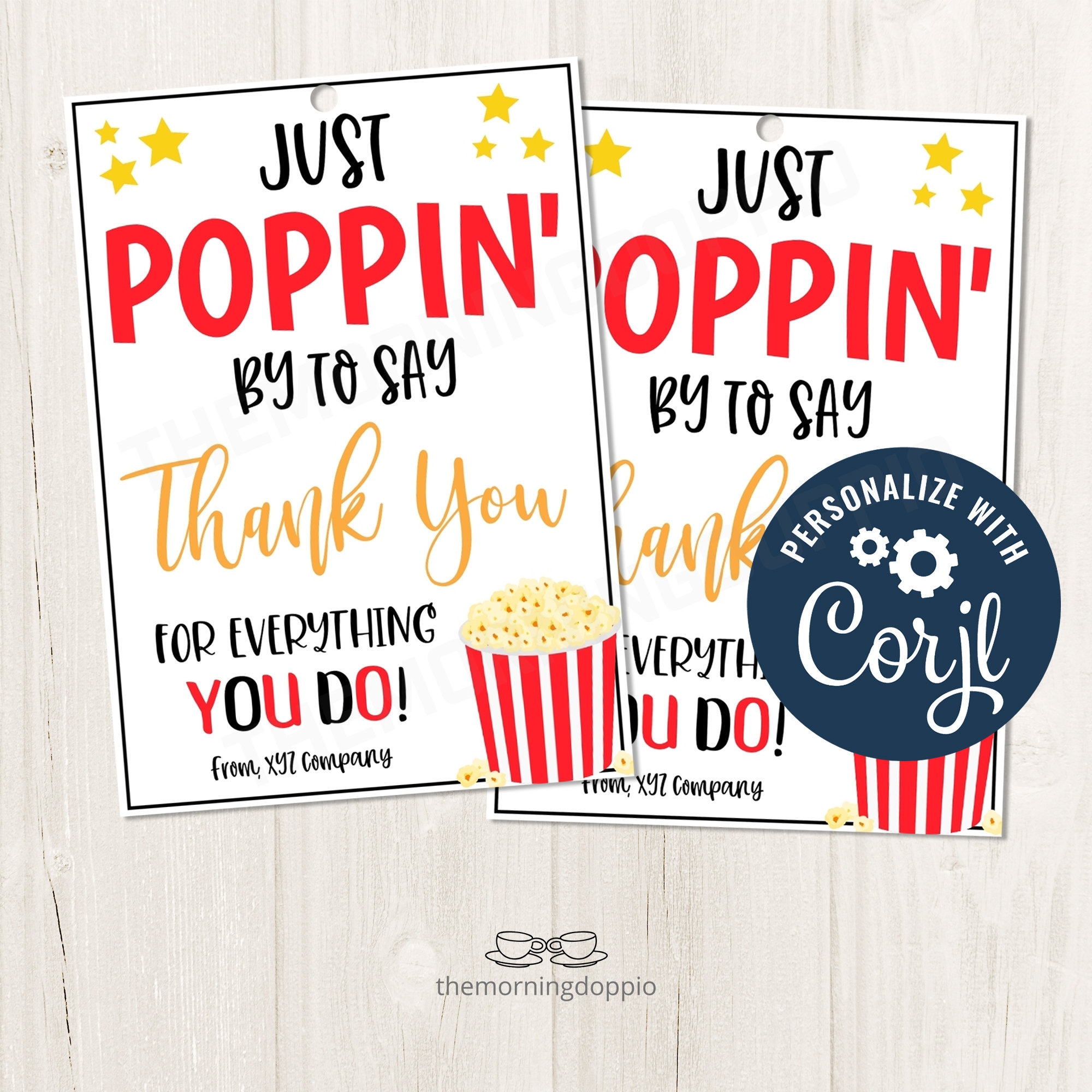 Printableeditable Just Poppin By To Say Printableeditable Just Poppin By To Say