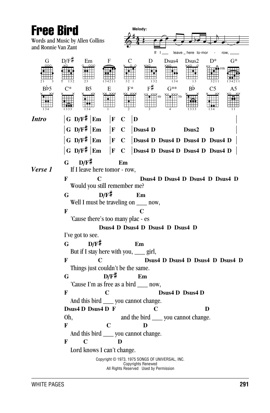 free printable music chords and lyrics