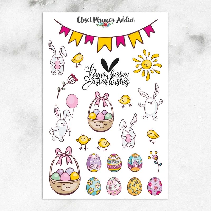 free printable easter planner stickers free printable easter planner stickers