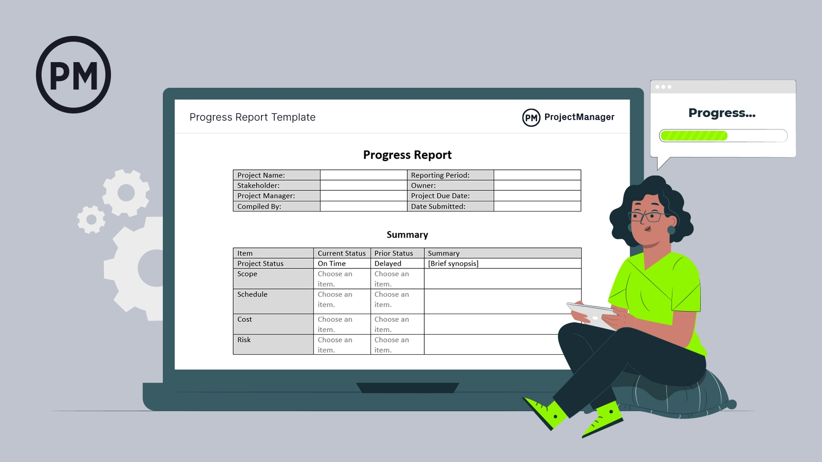 Progress Report Template