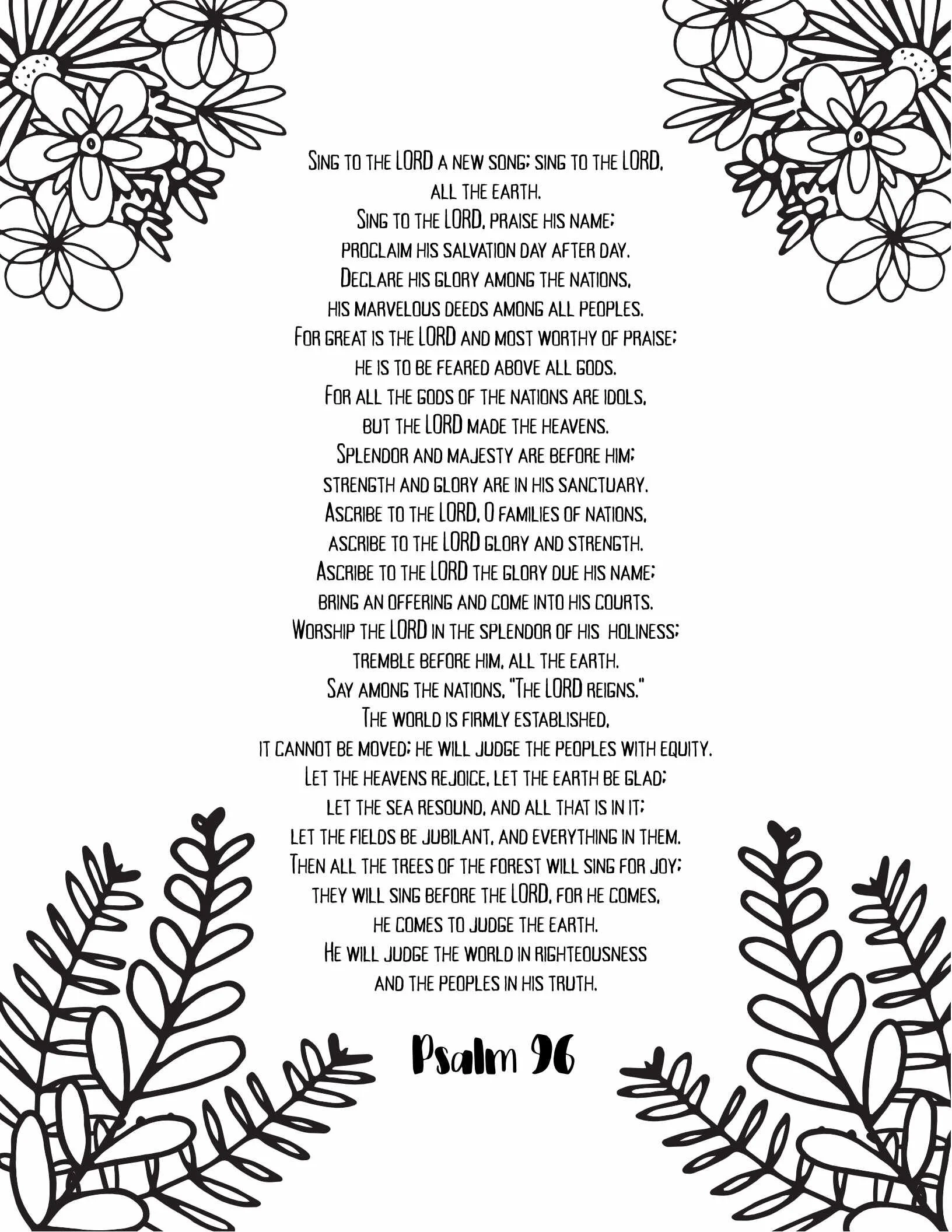free printable psalm 91 free printable psalm 91
