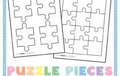 Puzzle Piece Template