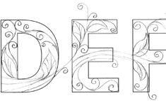 Quilling Letters Tutorial Def How To