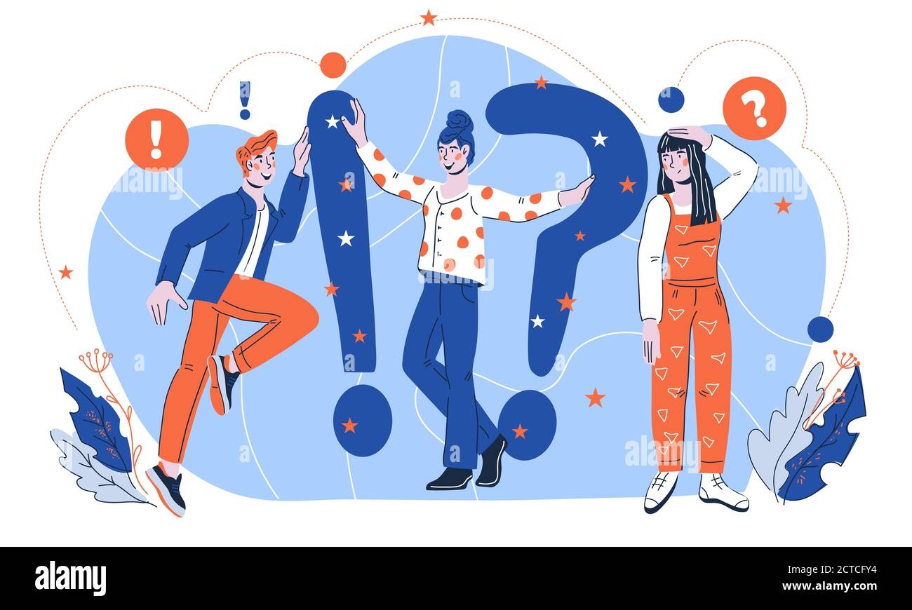 Quiz Concept Illustration Of People Asking Questions And Having Answers Flat Cartoon Vector Image376445416 Quiz Concept Illustration Of People Asking Questions And Having Answers Flat Cartoon Vector Image376445416