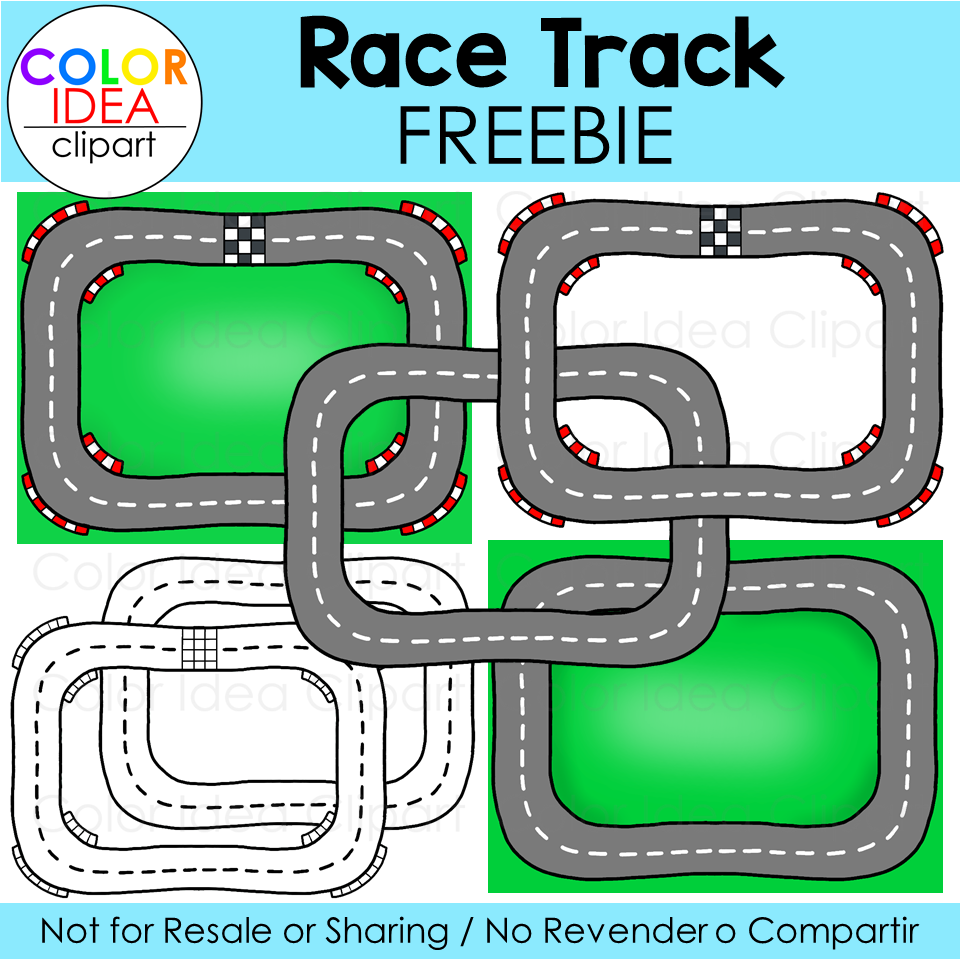 Race Track Freebie