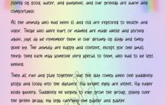 Rainbow Bridge Poem Digital Print Pet