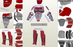 Red Hood Armor Pepakura Template 885997359