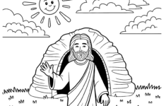 Religious Easter Coloring Pages
