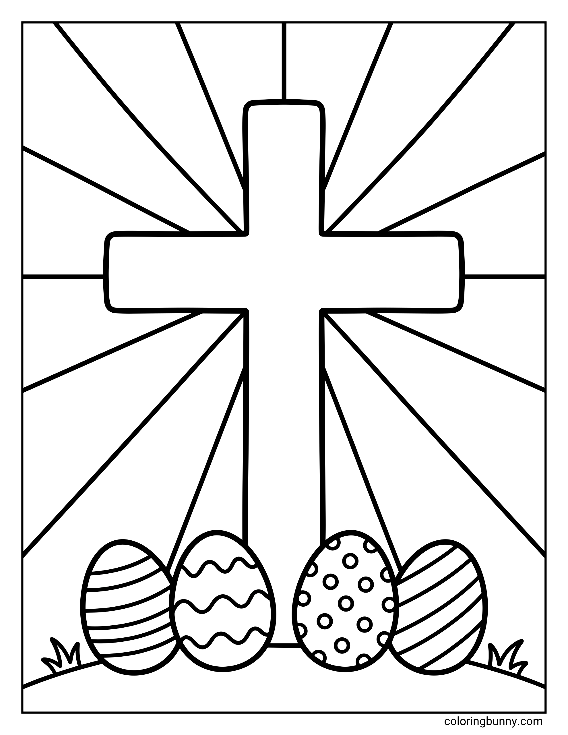 Religious Easter Coloring Pages