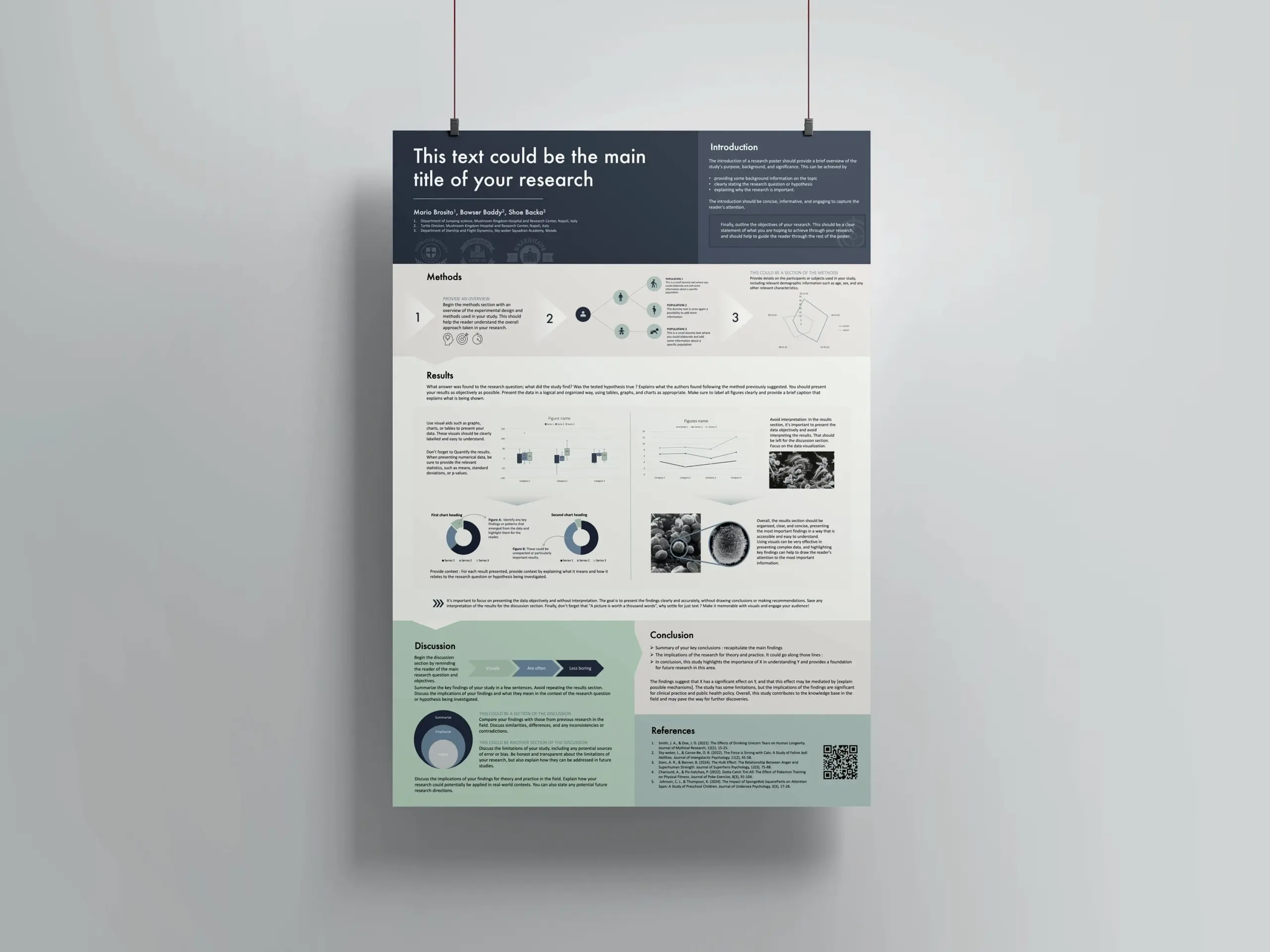 Research Poster Template A0 Portrait