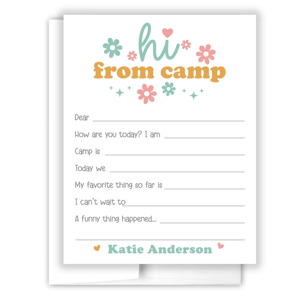 free printable summer camp cards free printable summer camp cards