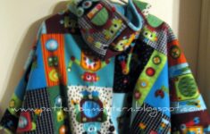 Reversible Car Seat Poncho Tutorial