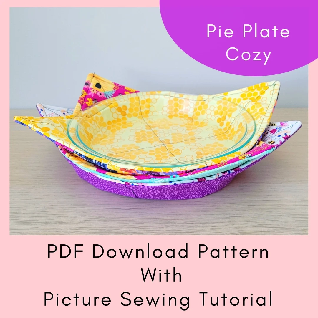 Reversible Pie Plate Cozy Printable Reversible Pie Plate Cozy Printable