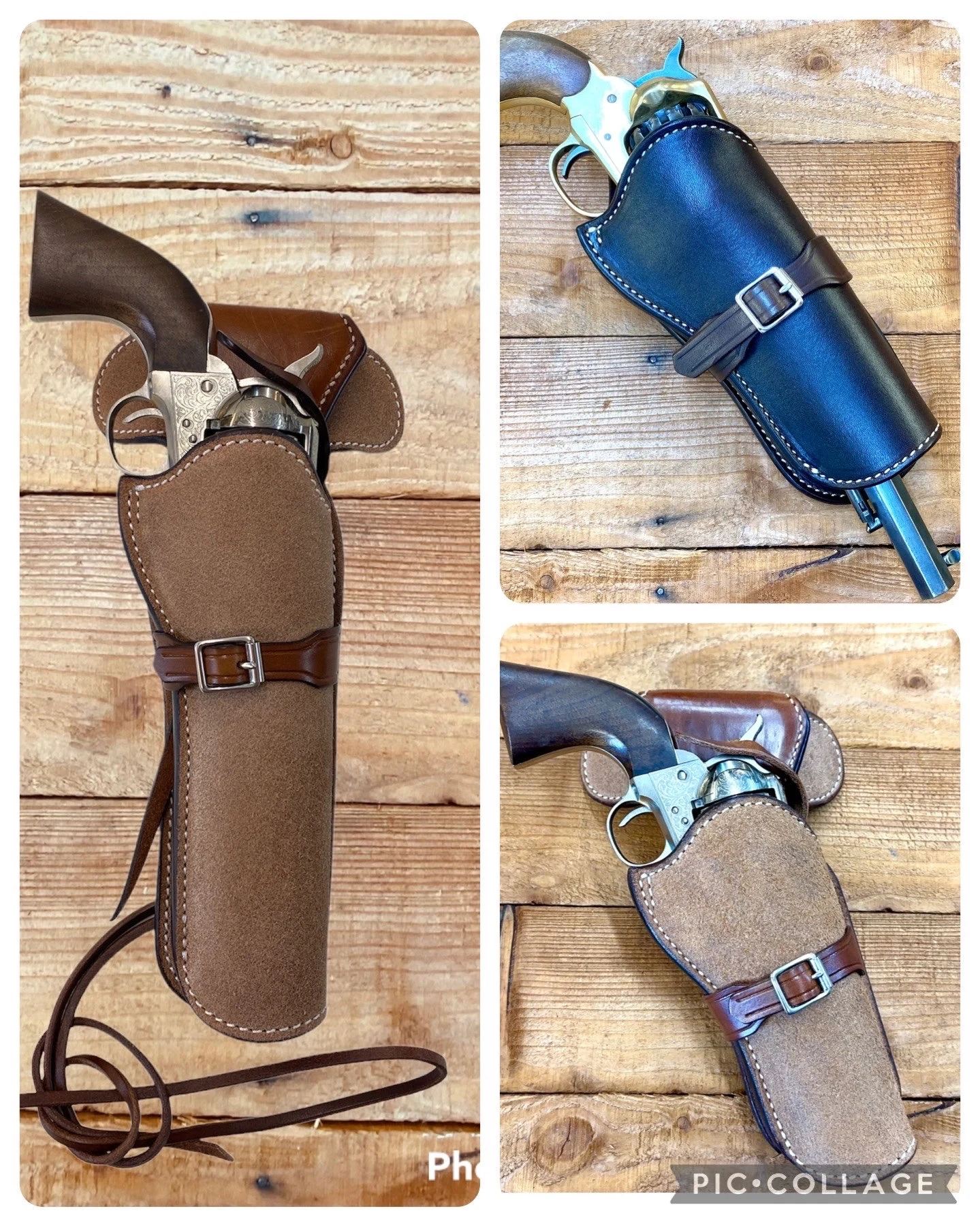Revolver Holster Pattern Set Cross Draw