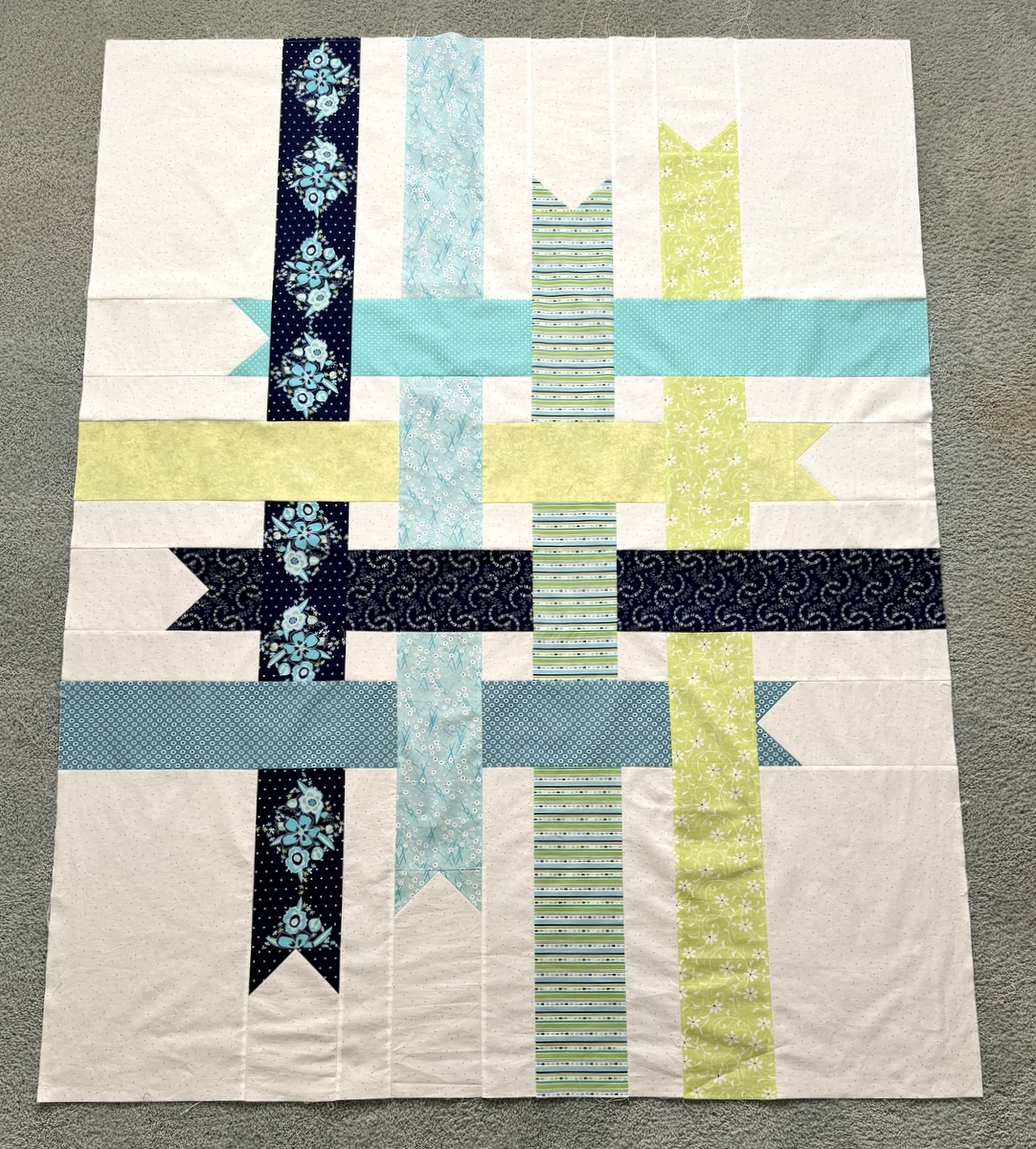 Ribbon Box Quilt Version 2