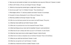 Riddles For Adults