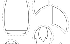 Rocket Template Free Printable