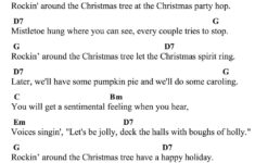 Rockin Around The Christmas Tree Guitar Sheet Music Chords Tabs
