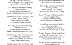 Rockin Around The Christmas Tree Lyrics