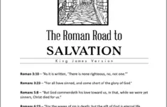 Roman Road To Salvation Free Printables