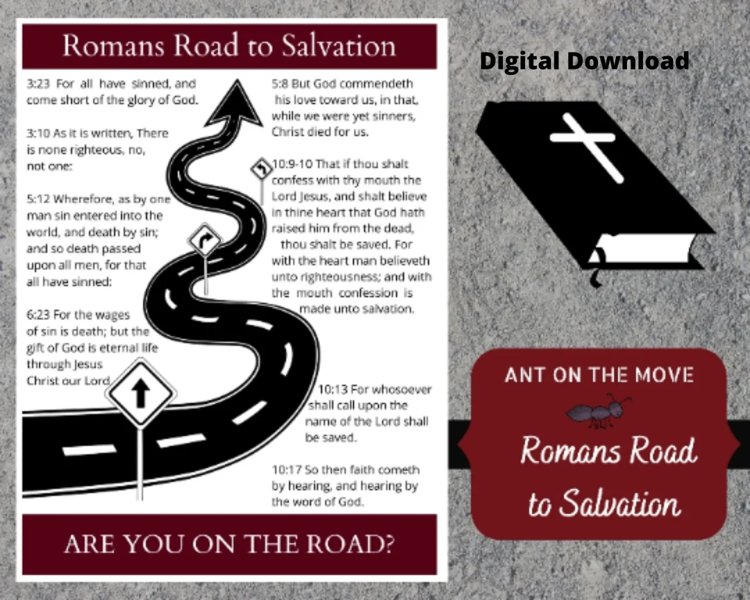 free printable romans road to salvation