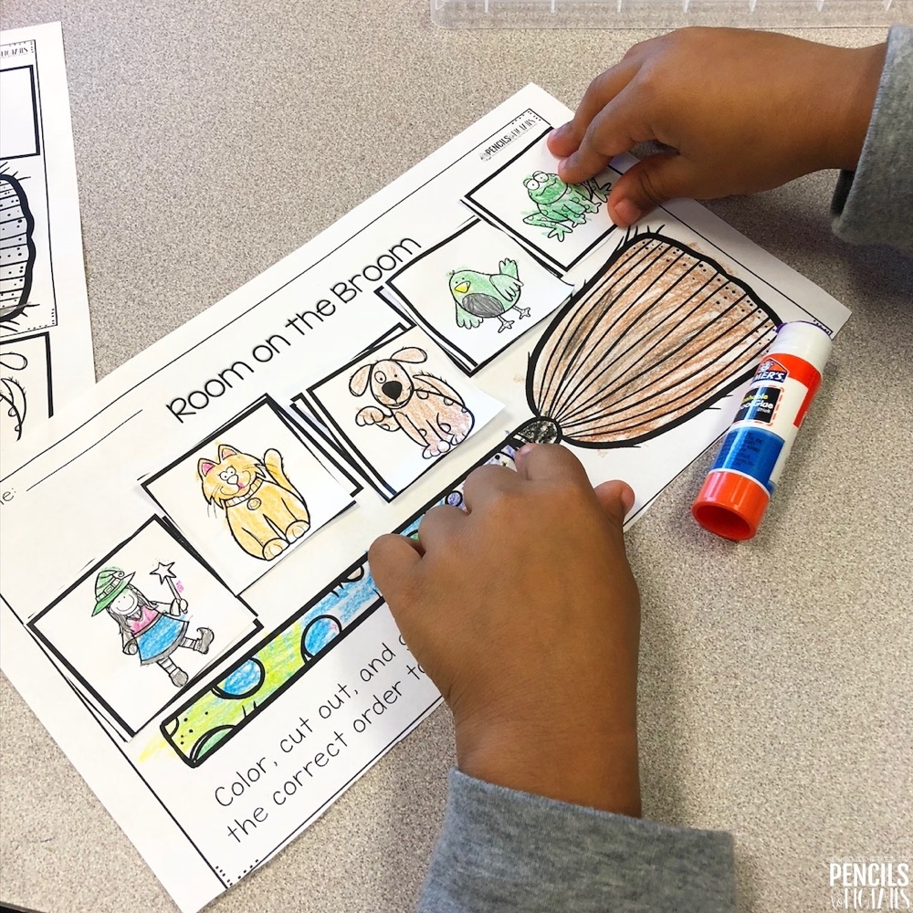 Room On The Broom Sequencing Freebie For Halloween