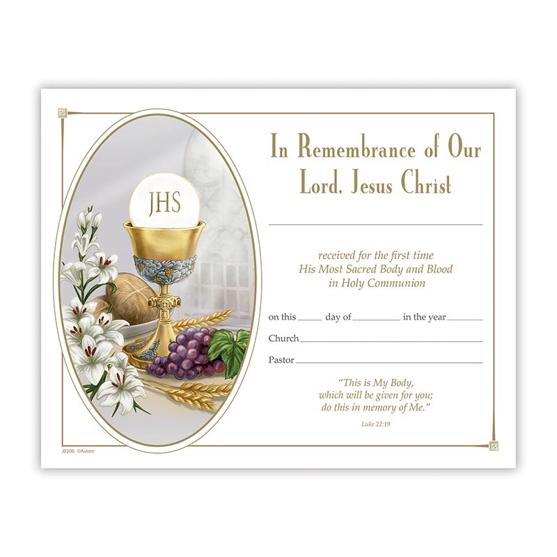 free first communion certificate templates free first communion certificate templates