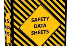 Safety Data Sheet Binder Yellow Black 4 Ring Binder