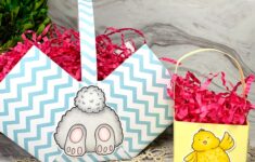 Sashas Quick And Easy Easter Basket Craft