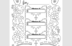 Savings Goal Planner Printable Coloring Page