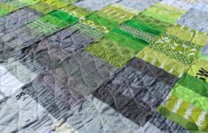 Scotland Calling Improv Baby Quilt