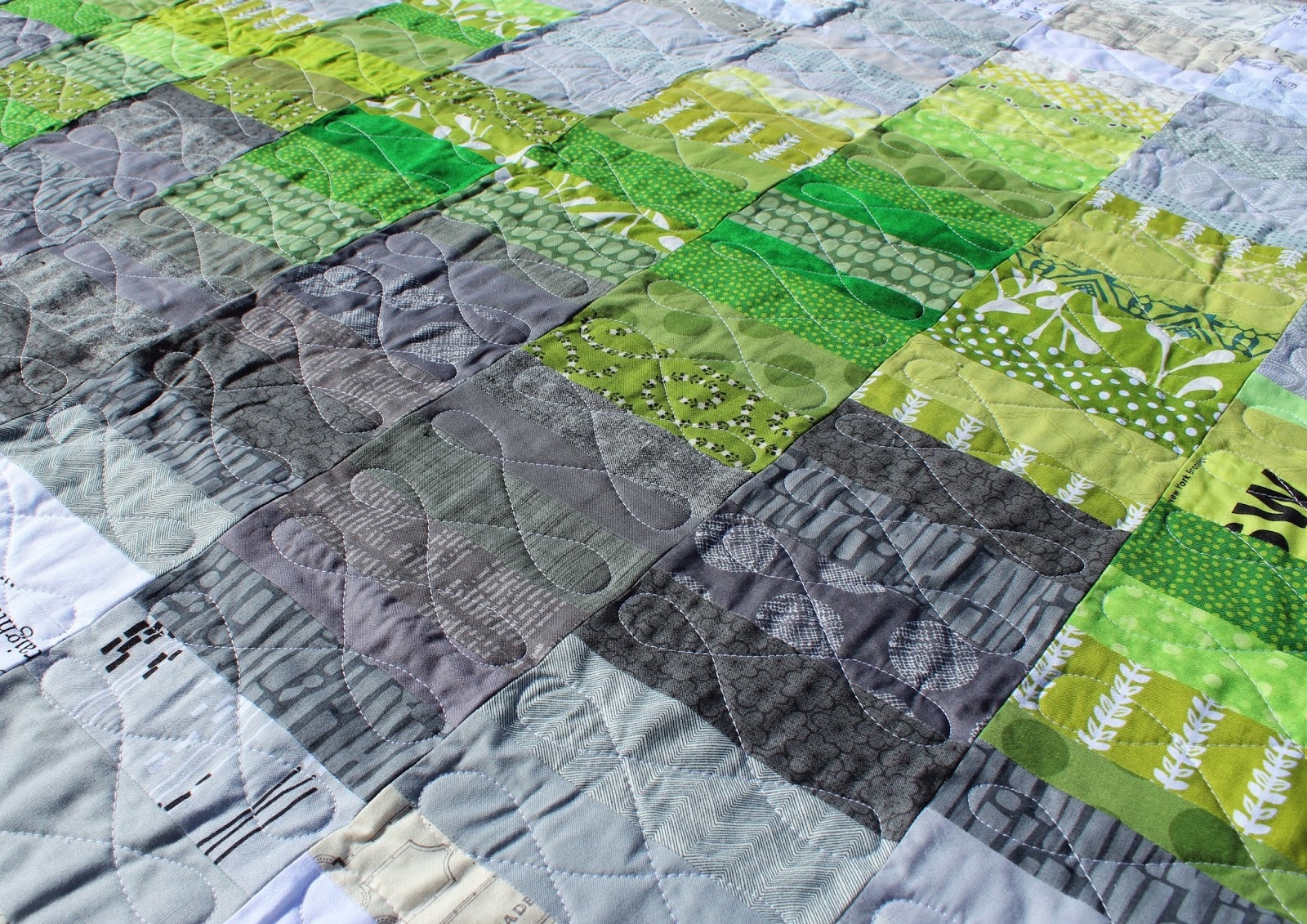 Scotland Calling Improv Baby Quilt Scotland Calling Improv Baby Quilt