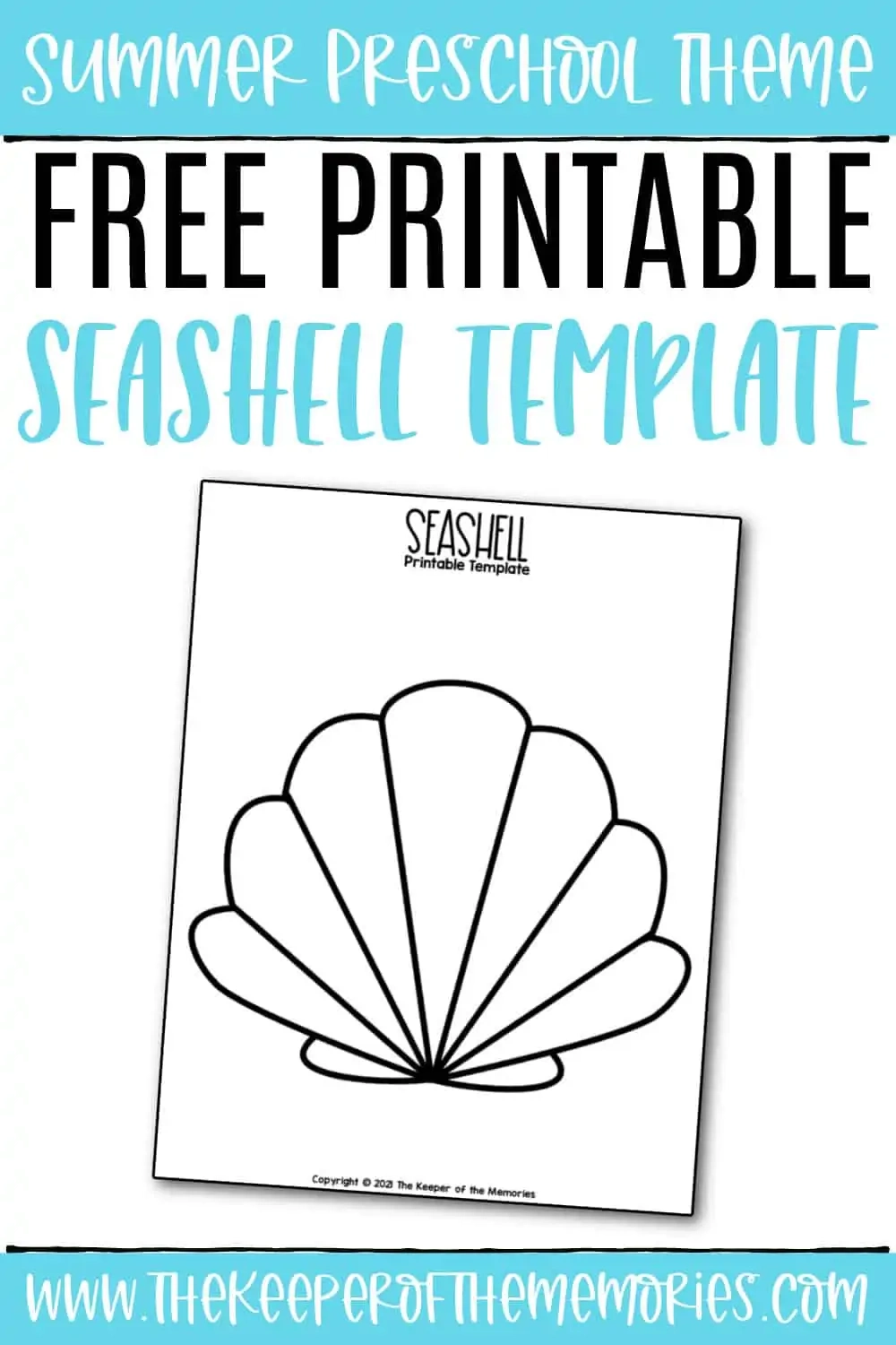 Seashell Template Seashell Template