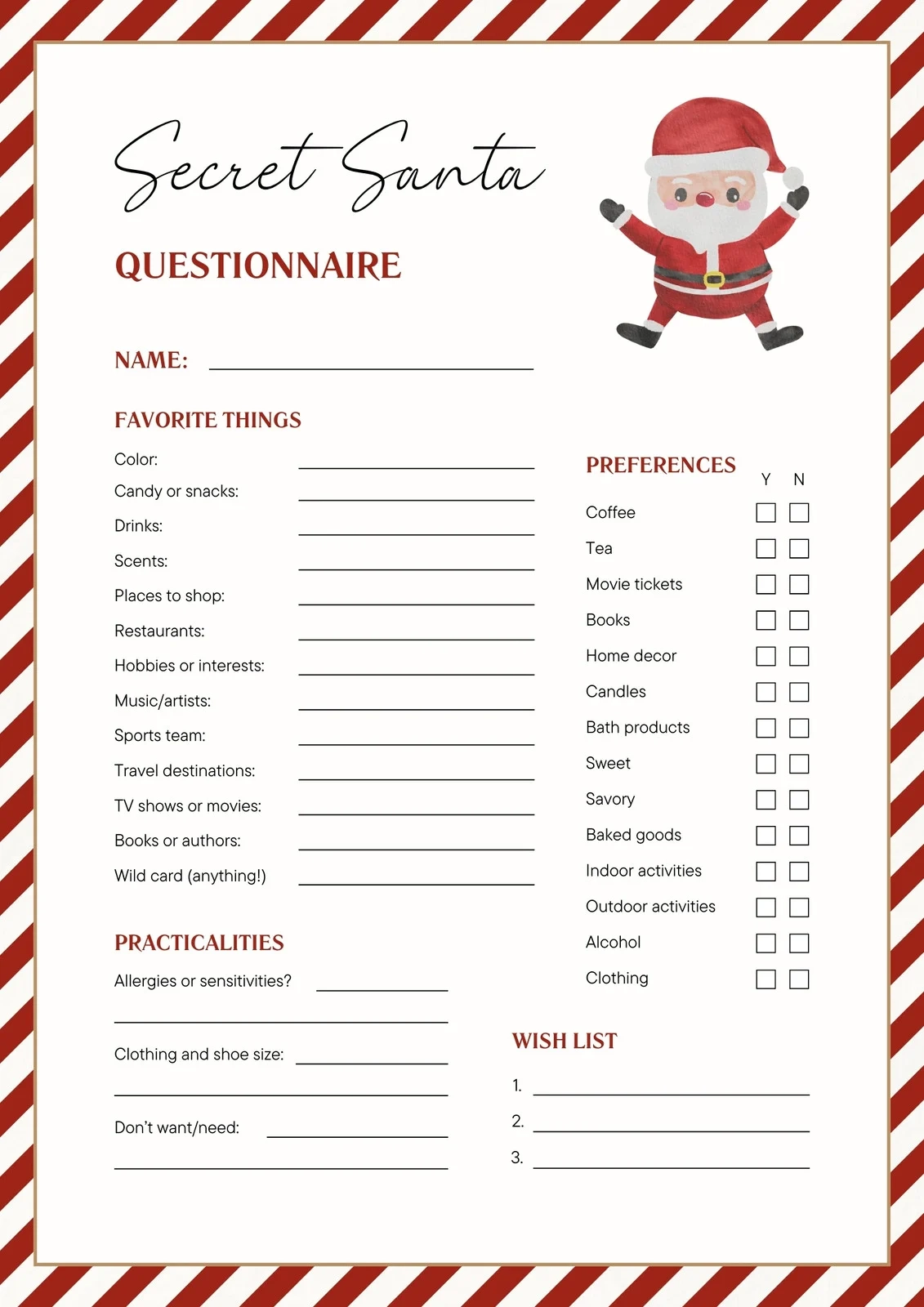 Secret Santa Secret Santa