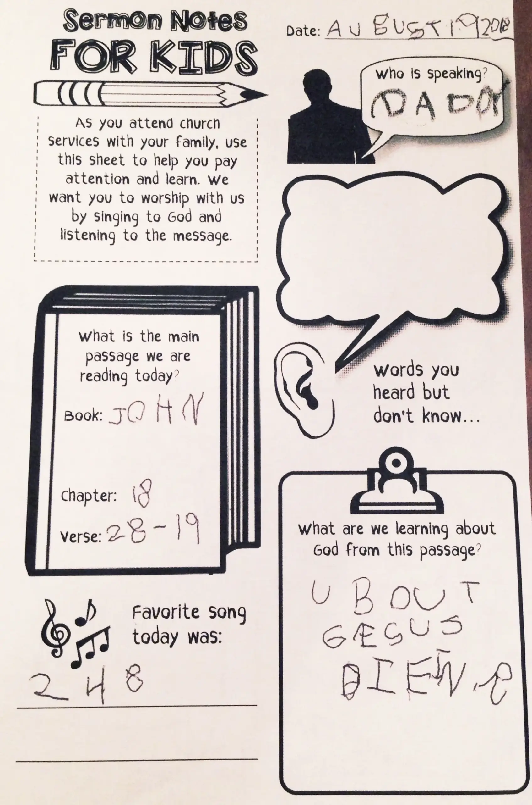 free printable childrens church bulletins free printable childrens church bulletins