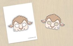 Sheep Mask Colored