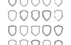 Shield Shapes Clipart