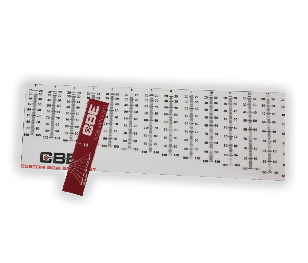 Sight Tapes With Laser Engraved Scale Sight Tapes With Laser Engraved Scale