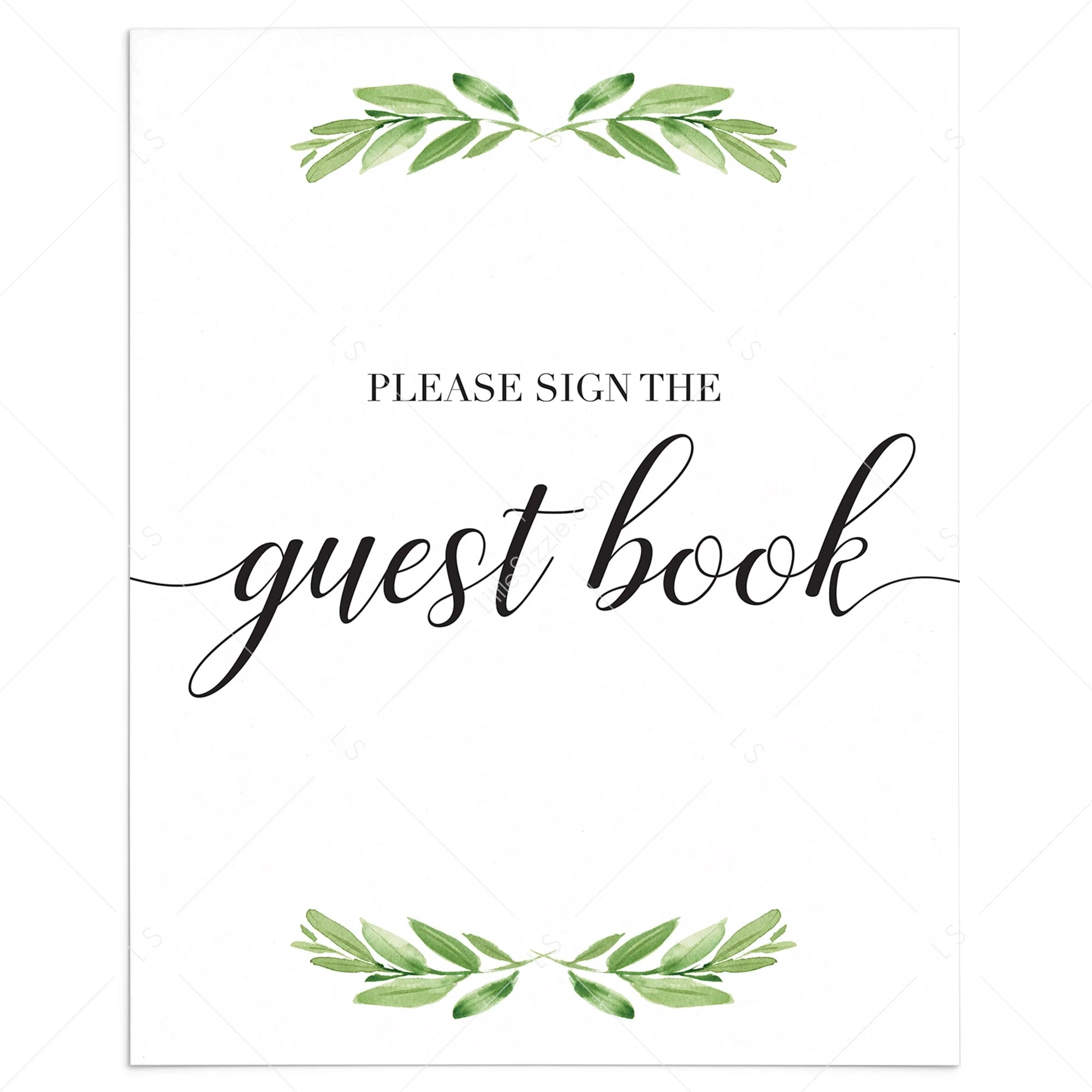 free guest book printable free guest book printable