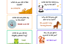 Silly Fun Lunchbox Jokes For Kids Free Printable