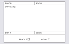 Simple Box Label
