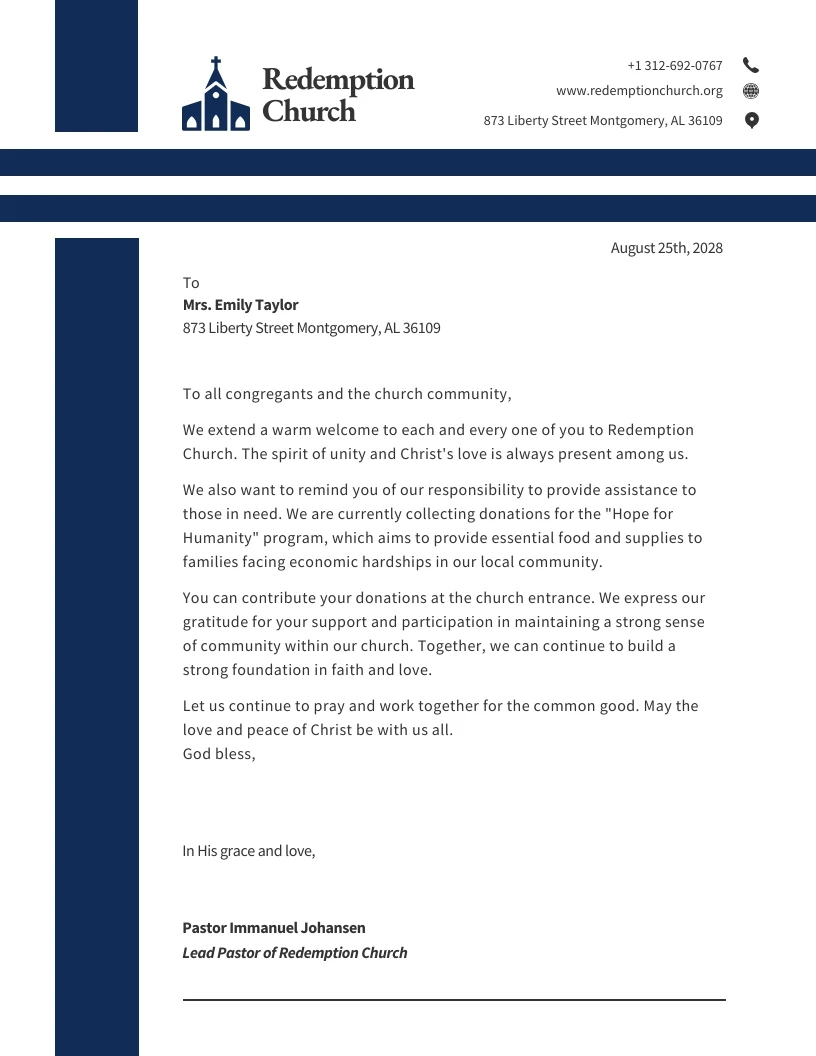 Simple Navy Church Letterhead 9841b247 F5bf 4928 89de 9faa1c815b04 Simple Navy Church Letterhead 9841b247 F5bf 4928 89de 9faa1c815b04
