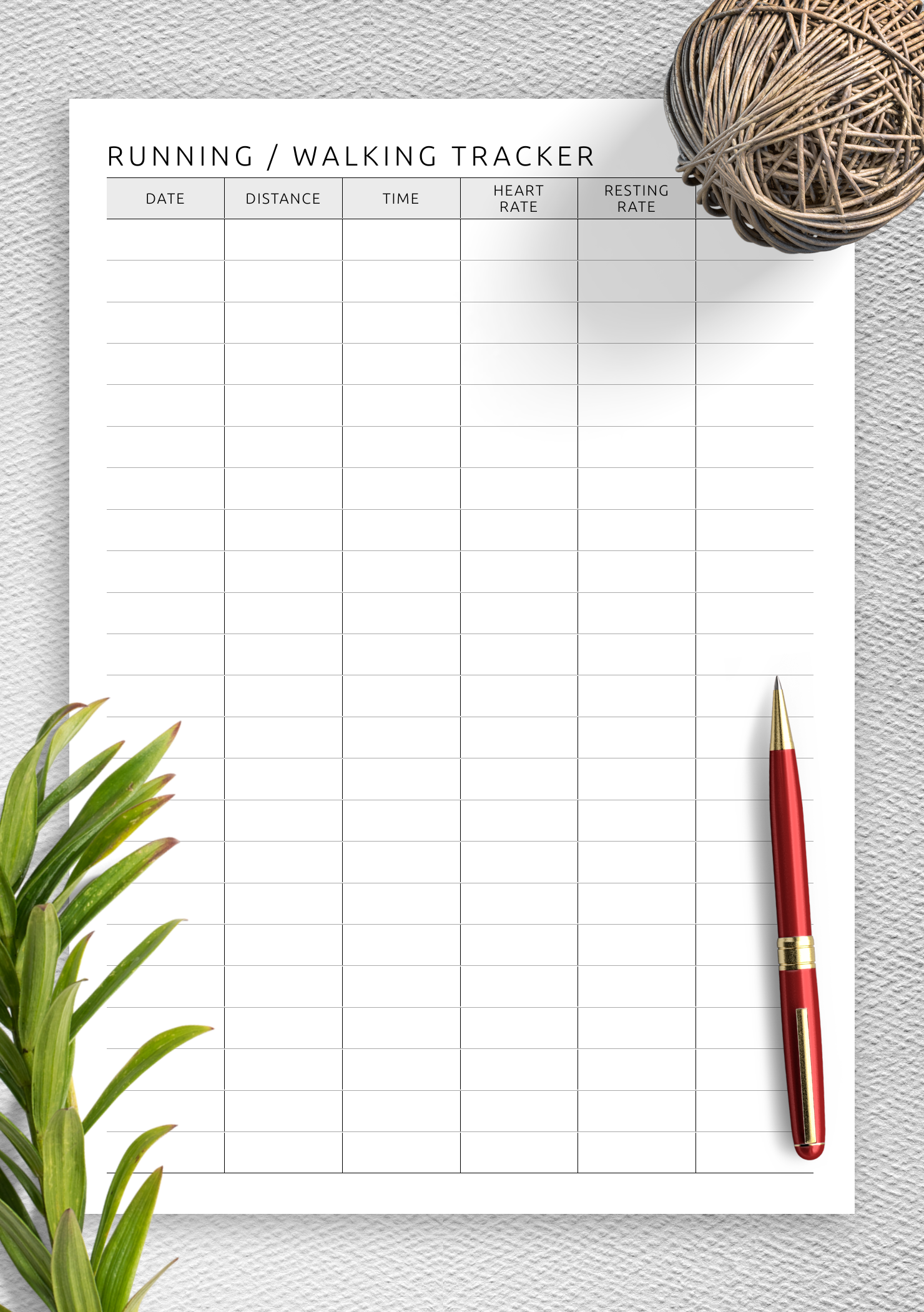 Simple Running And Walking Tracker