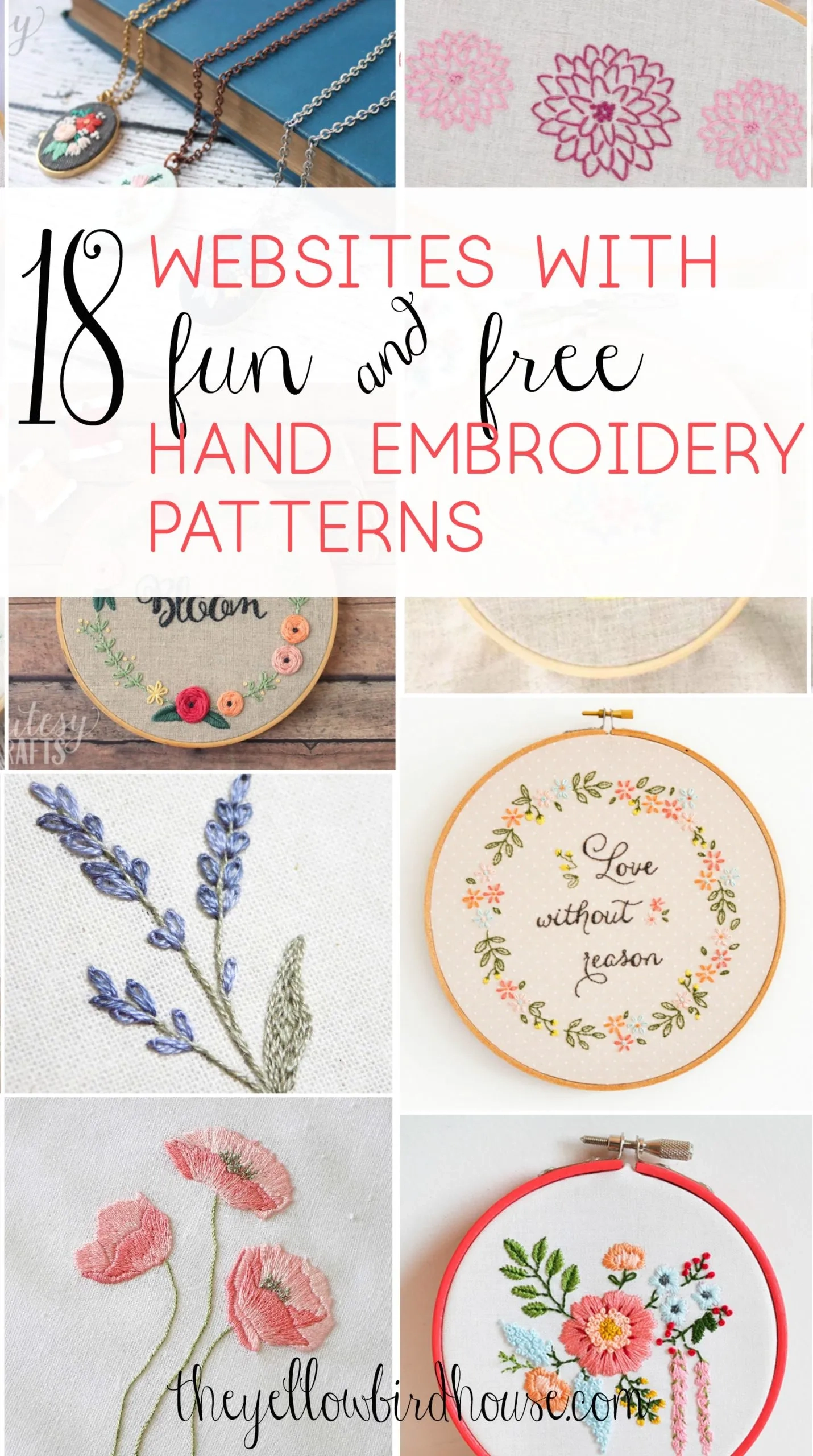 Sites With Free Hand Embroidery Patterns Sites With Free Hand Embroidery Patterns