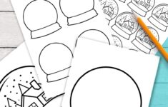 Snow Globe Template
