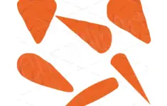 Snowman Carrot Nose Clipart Svg Png Jpg