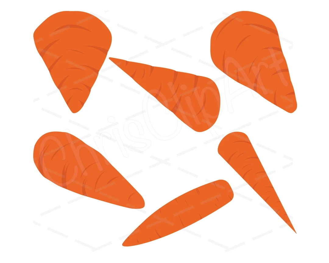 Snowman Carrot Nose Clipart Svg Png Jpg